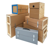 Caisses wrap - bois, carton